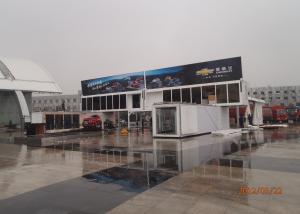 China Prefabricated Mobile 40ft Shipping Container Exhibition For Stage on sale