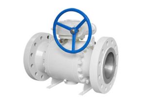 China ANSI CLASS 150-300 Forged Ball Valve , Side Entry Valve Trunnion Mounted on sale