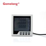 Three Phase LCD digital power meter rs485 current voltage frequency meter /