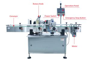 China Multifunctional Label Applicator Machine For Round Flat Oval Bottle on sale