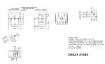 Rotary Switch Tactile Push Button Switch With 20.2A 125/250V chilly 2134E