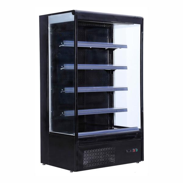 Quality Embraco Compressor Vertical Display Fridge Dairy Food / Beverage Display for sale