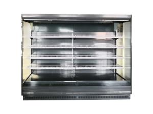 Commercial Open Display Fridge , Fruit And Vegetable Display Fridge Freezer