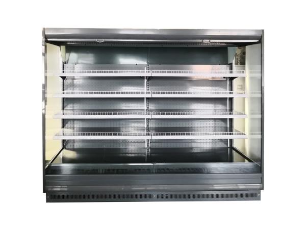 Quality Commercial Open Display Fridge , Fruit And Vegetable Display Fridge Freezer for sale