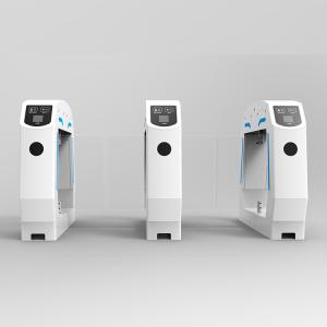 Optical Swing Turnstile Gate RS232 / Dry Contact For Automated Access Control