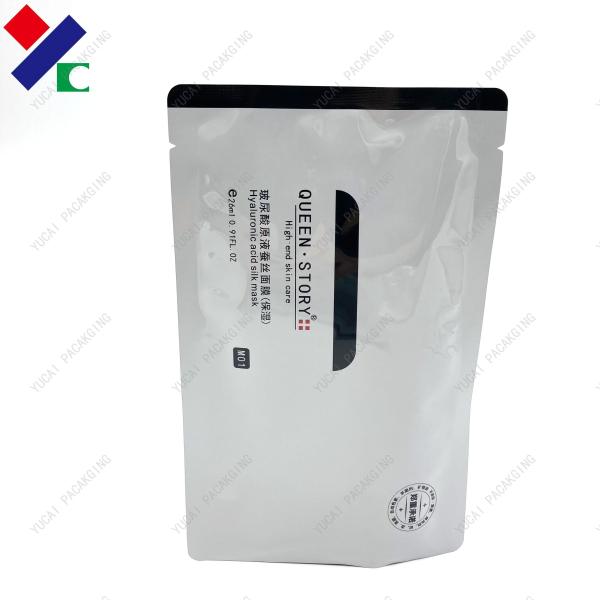 Quality Gloss 3 layers Three Side Seal Pouch Rotogravuer Printing for sale