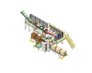 Buy cheap Electric Packaging And Palletizing Line Automated Palletizing And Depalletizing Machine product