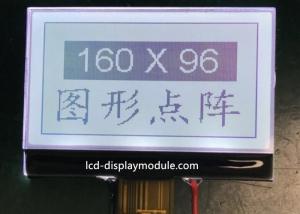 Buy cheap 6 O ' Clock COG LCD Module , 160 X 96 ISO 14001 White LED FSTN LCD Module product