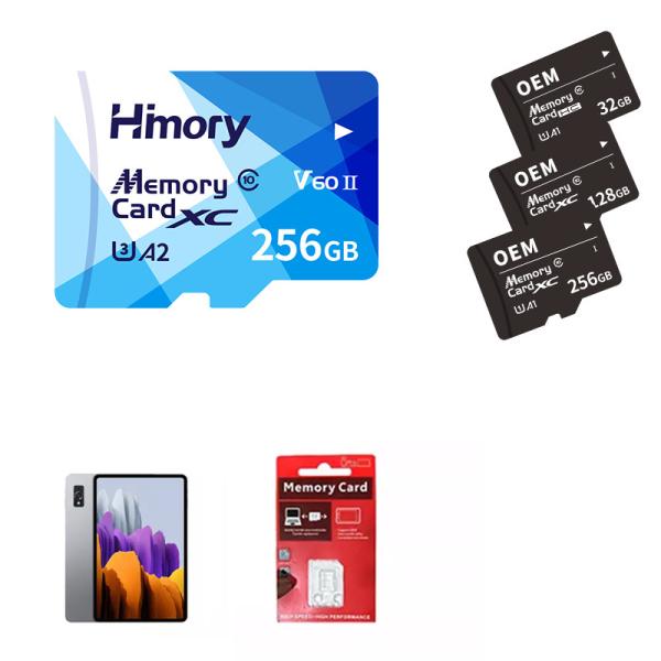 Quality Factory Direct Sale 32 Gb 64 Gb 128 Gb 256 Gb PC Tablet Memory Card for sale