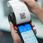 Print Receipt Mobile POS Terminal Cortex-A53 Core With 2GB RAM 16GB ROM