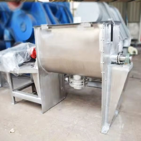 Customized Stainless Steel Ribbon Mixer for High Efficiency Powder Blending in Various Industries