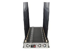 China 101 Watts 80m Mobile Phone Jamming Device WIFI 3G 4G 5G CDMA GSM on sale