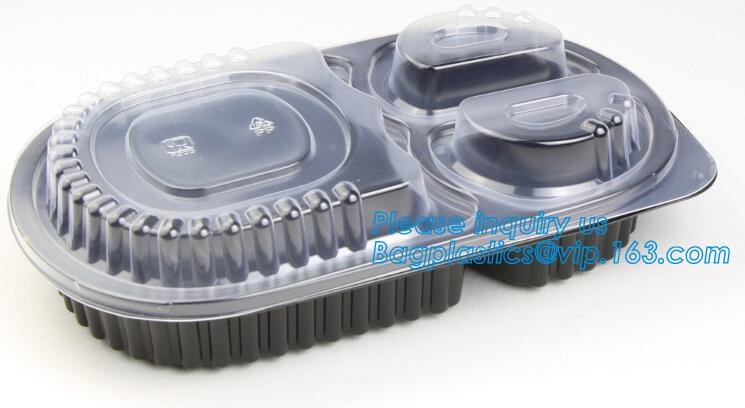 Blister large clear plastic fruit container with lid for fruit packaging,blister fruit box /container/ fruit Tray/ Clear