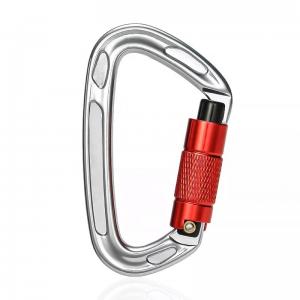 Buy cheap Sale Polished Aluminum Alloy Dog Leash with Precision Casting Screwgate Carabiner product