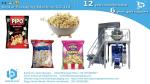 Automatic popcorn packing machine with multi heads weigher