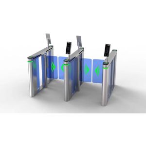 Buy cheap Aluminum Alloy Speed Lane Gate Turnstile 220V 50Hz Fastlane Turnstiles product