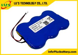 Buy cheap 3600mah lithium batteries CR2450 Lithium Button Battery 3V CR2450-6P battery pack OEM product