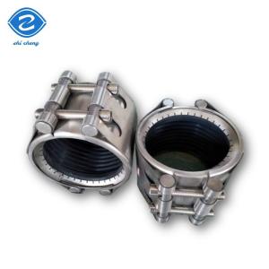 China 304 Stainless Steel Gear Ring EPDM Sealed Pipe Connector  Quick-Install Gear Ring Pipe Connectors Do Not Require Welding High-Pressure Gear Ring Type Pipeline Leak Sealing Device For Pressure Repair on sale
