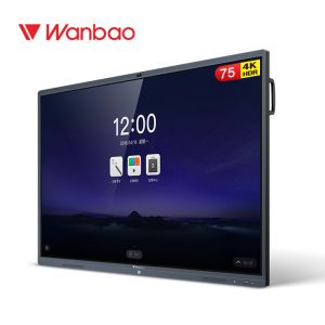3840*2160 Education Digital Interactive Whiteboard 85inch For Classroom