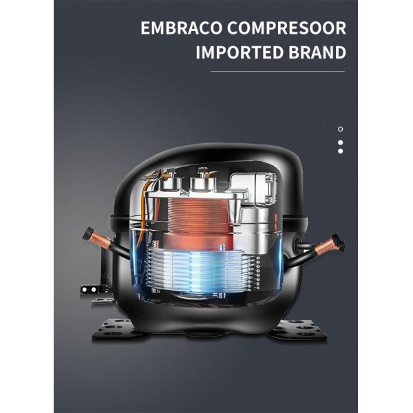 Baked Pastry Ice Cream Cone Display Case Stand Alone R404a Commercial Ice Cream Cabinet