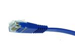 Flat Ethernet LAN Network Data Cable Flame Resistant Polyethylene Insulation