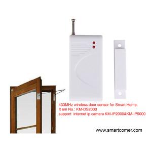 China Wireless Window Door Sensor 433MHZ on sale