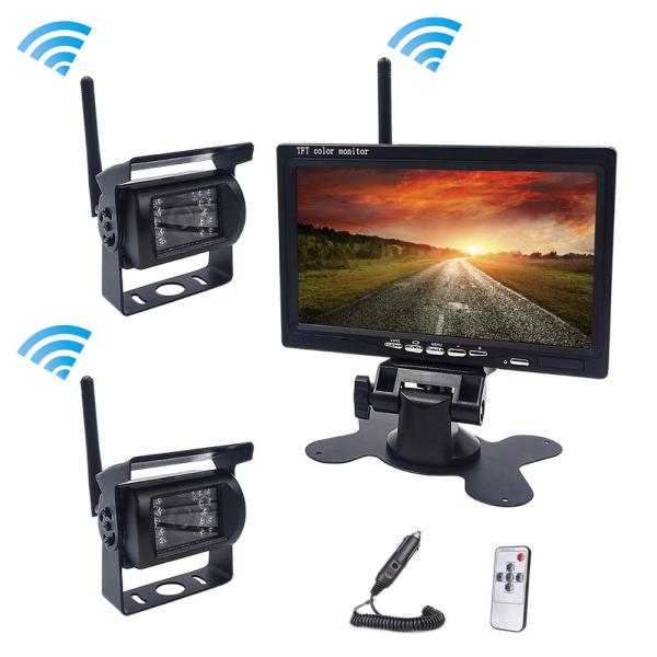 Quality Wireless Backup Camera System Horizontal Resolutions 420 TV Lines For Trucks / Bus for sale