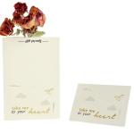 Birthday Wedding 350gsm Kraft Paper Invitation Card With Envelop