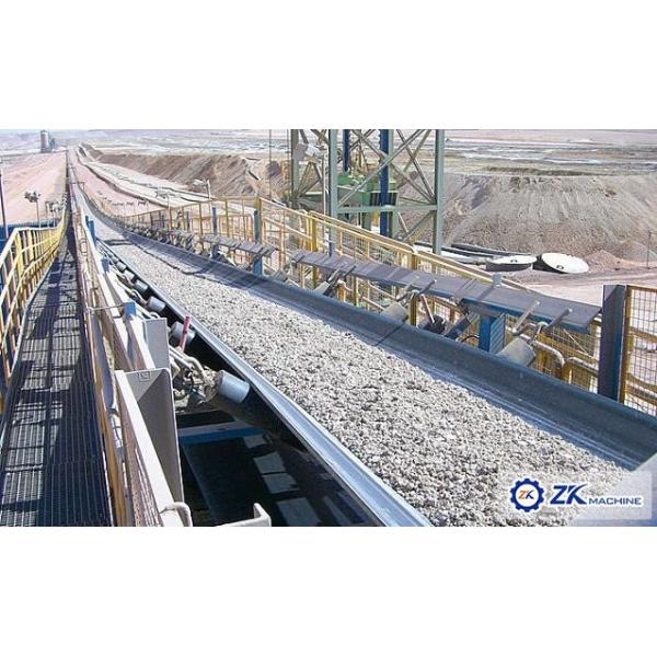 Portable Belt Conveying Equipment Space Saving High Transportation Capacity