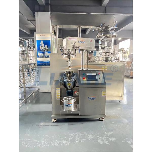 Small Lab Emulsifier Mixer High Shear Homogenizer Toothpaste Mixing Machine