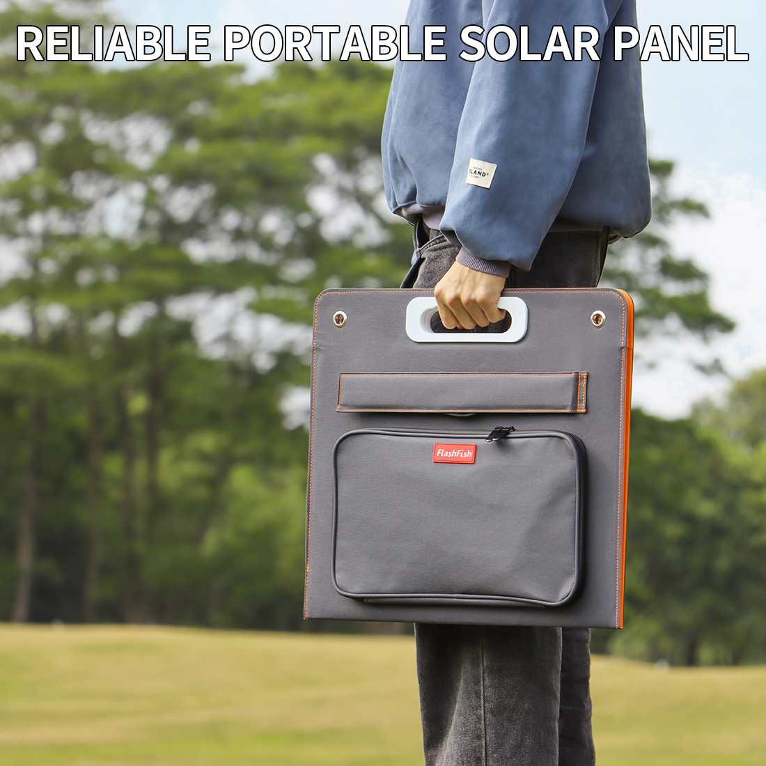 Portable Folding Solar Panel for Laptops Support OEM Order and 23% Panel Efficiency
