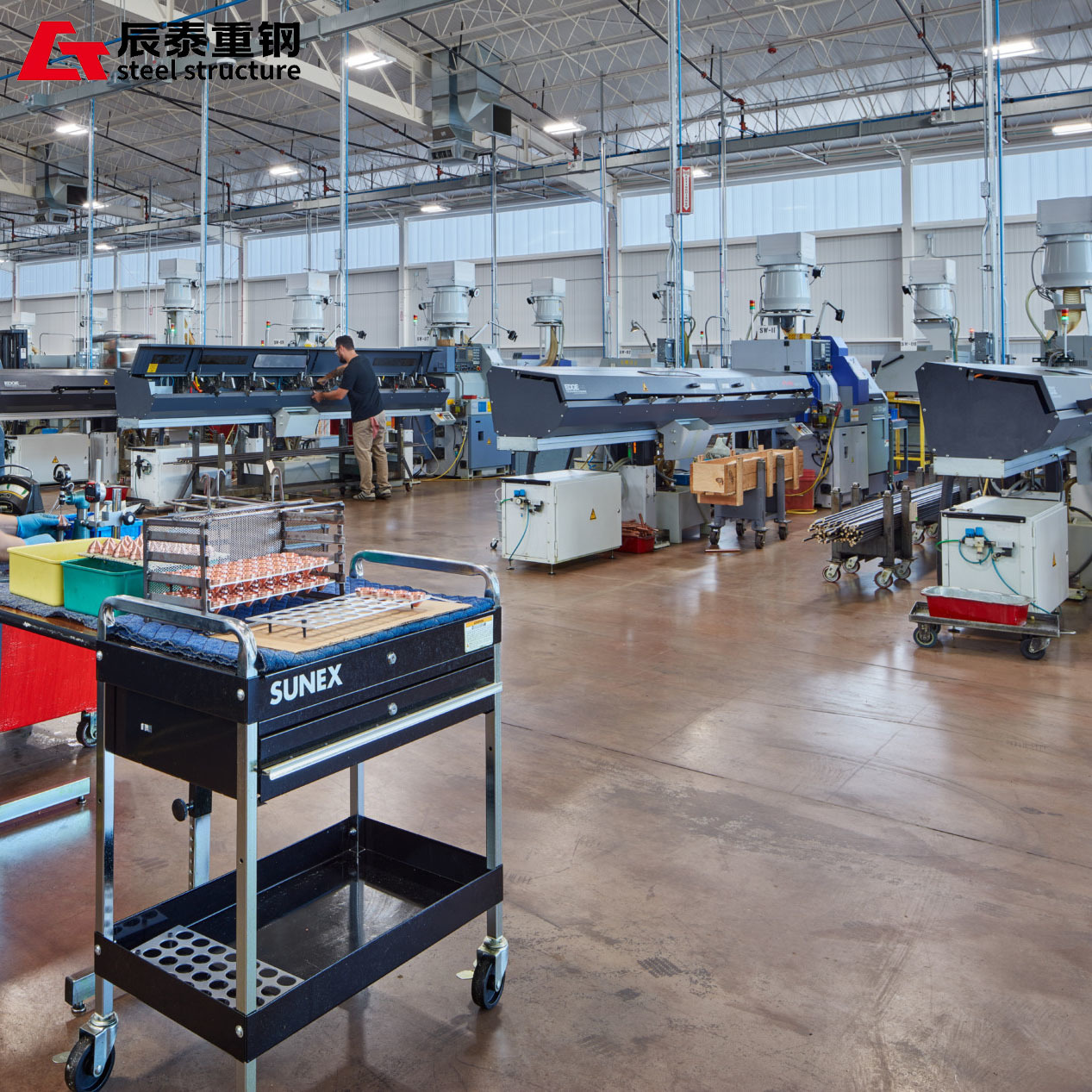 Customizable Steel Structure Workshop And Fast Installation For PEB Factories