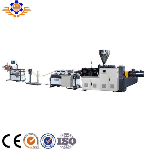 Quality Twin Screw XPM PP PPR PE PVC Corrugated Pipe Making Machine Production Line for sale