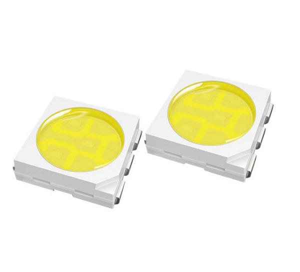 Quality White Yellow 5050 SMD LED Chip 3V 60Ma CCT 3000K-7000K 55-80Lm Cri 80 Warm Cool for sale