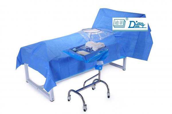 Quality Anti Static Sterile SMS Medical Disposable Surgical Packs For Baby Birth for sale