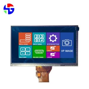 Buy cheap RGB Interface 7.0 Inch TFT Display TN 6 0'Clock Ultra Wide View 800x480 280cd/m2 product