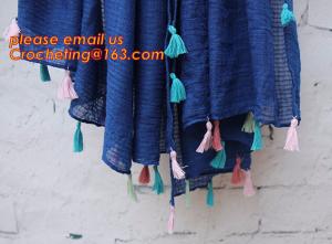 Custom 2.5CM tassel with metal ring tassel fringe garment KEY tassel flat trim, curtain tassel fringe /trim for home fit