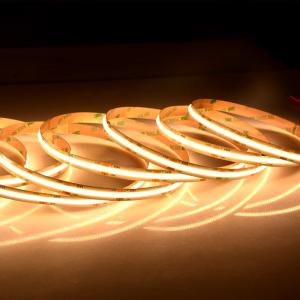 Buy cheap DC24V Cuttable 3000K White Color Emitting IP65 IP67 IP68 Waterproof COB LED Strip product