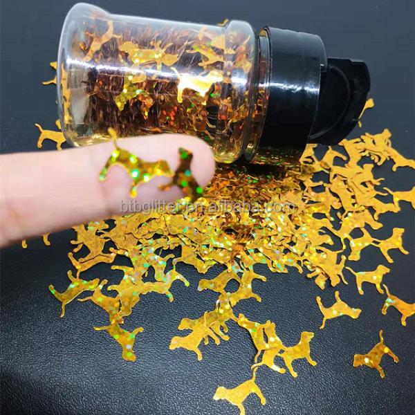 Craft Packing Clothing Webbing Gift Dog Shaped Glitter Sequins Pillow and Bone Decoration BILING BILING Function