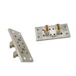 Low Vswr Coax To Waveguide Adapter Rf Transducer 30mm Length