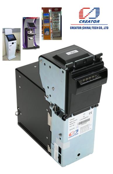 Quality Vending Machine Intelligent Bill Acceptor DC12V , Banknote Currency Acceptor for sale
