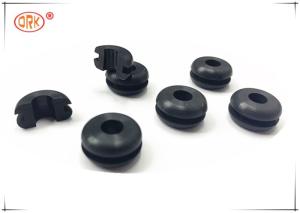 Black Good Shock Protection Food Grade Silicone Rubber Grommet for Cable