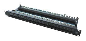China Cat6 24 port patch panels on sale