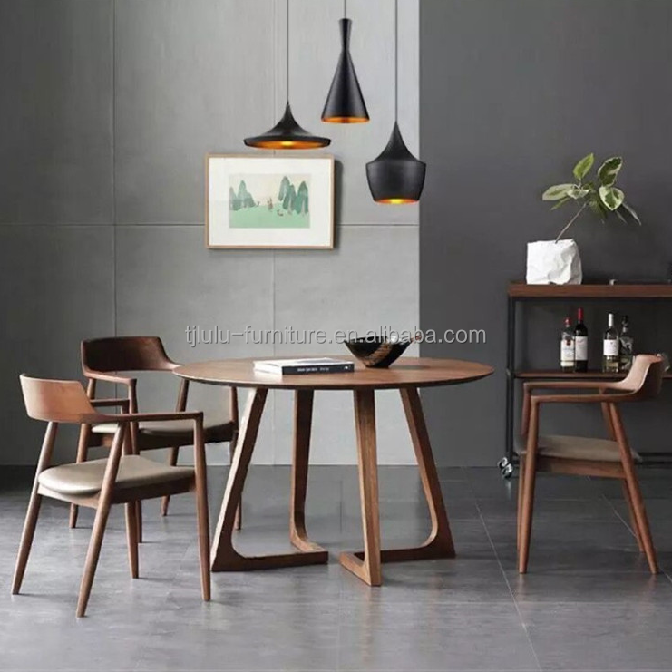 Modern Dining Room Furniture 2021 Economy Wood Dinning Table with Customized Practical Design and Features