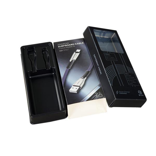 Quality CMYK Color Paper Packaging Box Glossy Lamination On Front Side for sale