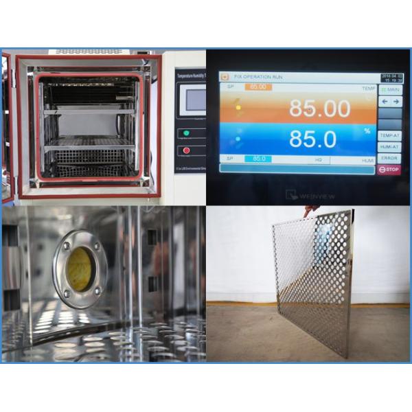 50L 100L LCD Display Low Temperature Humidity Chamber Stainless Steel Plate