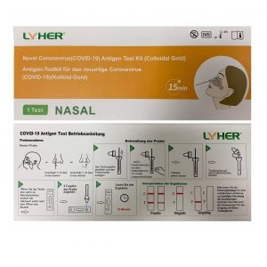 Antigen Saliva Home Rapid Self Test Kit Fast Check Coronavirus