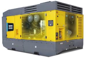 Atlas Copco Portable Compressor X1300 Intelligent Control For High-Pressure Applications