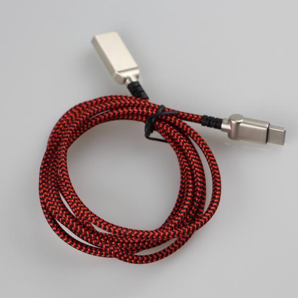 Type C Mobile USB Cable / Led Usb Sync Cable High Speed Data Transfer