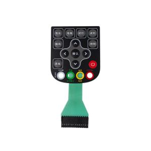 China Silver Paste Metal Dome Membrane Switch Keyboard 4x3 Membrane Keypad on sale